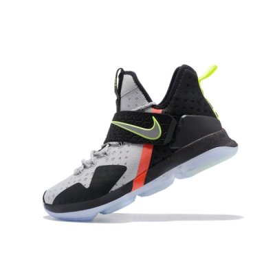 Nike Erkek Lebron 14 Gri / Siyah Basketbol Ayakkabısı Türkiye - JHOZG8CY